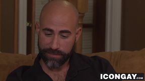Damon Andros swallows all of his step sons hot load