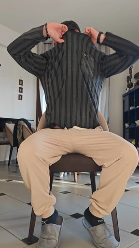 Stepdaddy Big Cock Jerking off
