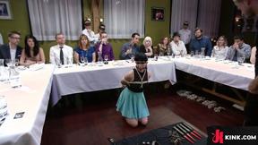 ”Whore Served Up & Screwed for Dinner in Public Disgrace”