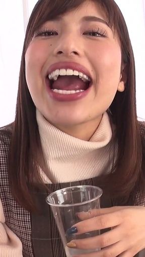 50 Ml of Saliva!! - Mizuki Hayakawa Covers Your Penis with Her Elixir - Drool Fetish
