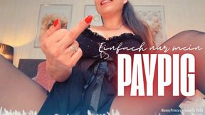 Einfach nur mein Paypig
