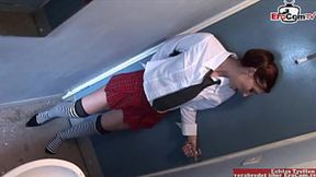 Teen submissive gets deepthroat &mdash;  anal&#x1F44C; and facial pleasure