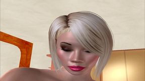 blond on blond action 3d