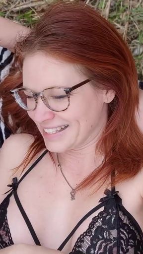 Memorable moment from &quot;Amateur milf fucked and cum in mouth at the lake - Mona from the EinHorny-WG&quot;