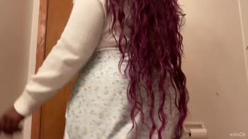 Submittress' Sultry BBQ Solo: Big Ass Ebony Milf Mom's Seductive Show