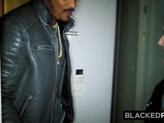 BLACKEDRAW - Sexually Slutty Model Meets BBC and Gets Dominated