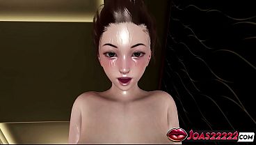 Anime GF gets a standing doggy and intense anal in 3D