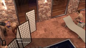 Project hot wife #44: Aaron cum all over Emily while Johannes watched