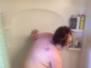 Hot and steamy shower part 1
