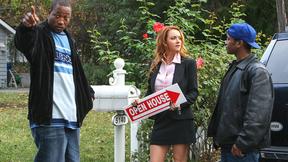 ”Janet Mason holds a private Open House & takes on three black dick guys”