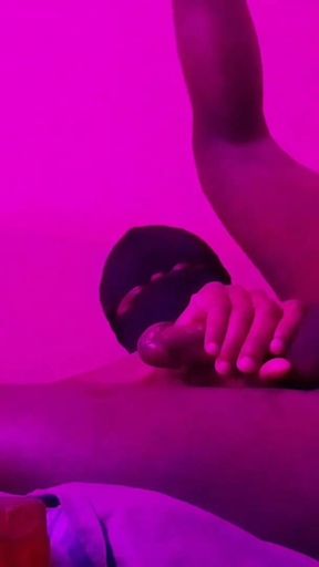 Fucking My Ass and Stroking My Hard Cock