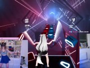 GAMER GIRL GETTING SWEATY IN BEAT SABER (SHYPHOEBE)
