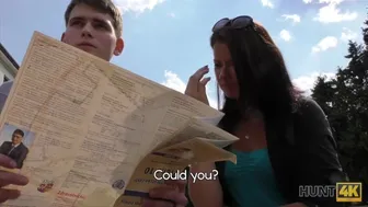 Czech wife shares her body with strangers in public
