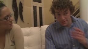 Wanting him to hit her g-spot, Tia bends over and takes it from behind until he sprays his...