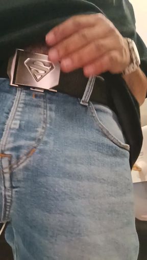 Peeing and Playing with My Dick in the Mall Bathroom