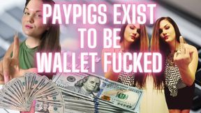 Paypigs Exist To Be Walletfucked