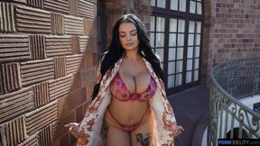 Partying with Payton Preslee's Big Tits