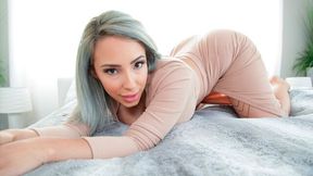Passionate inked blonde Lauren Pixie is enjoying intensive sex