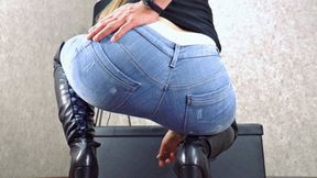 Lady Nora - Worship my jeans ass and pay! - small version