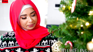 Christmas Magic A Seductive Journey with a Curvy Arab Cutie