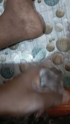 Captivating moment from "Hyderabadi Muslim Desi Mulla Masturbate 2"