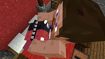 Minecraft Jenny Mod Fapcraft - Ellie, a Goth dommy mommy with a cow bikini and tasty milkers