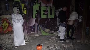 fucked in the night during the halloween night