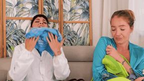 Contagious sneezing (NOSE BLOWING)