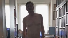 He took off his skimpy panties