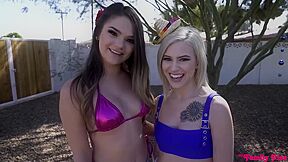 Kiara Cole And Athena Faris Threesome Sex