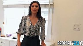 Real Estate Agent Rides and Swallows Like a Pro