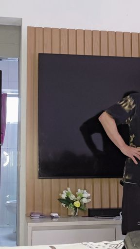 Hot Wife Seduces Delivery Guy While Husband Watches Everything   Clip 1
