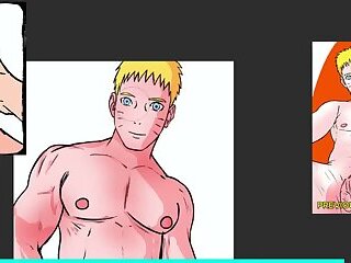 Naruto Full Frontal Naked with Heavy Flaccid Cock - Cum in 10 Minutes