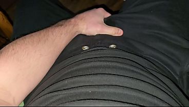 Hot Bulge Rubbing by Young Guy to Climax | PhantomGentX Gay Solo