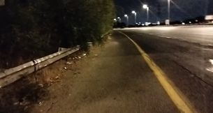 The  night of naked walking in public