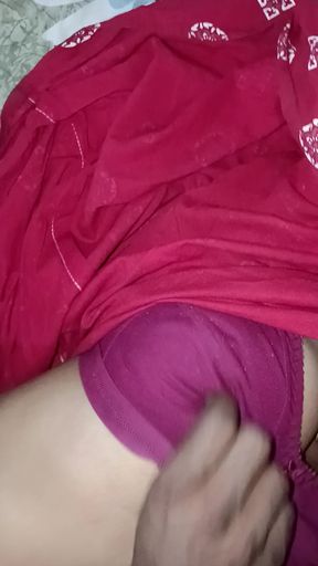 Bibi ki body massage