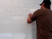 Muscular Irish math professor gets a quick 69.  WATCH THE END!