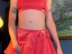 Solo webcam tranny masturbation