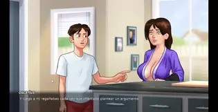 Hot kisses that end in lust with my stepmom