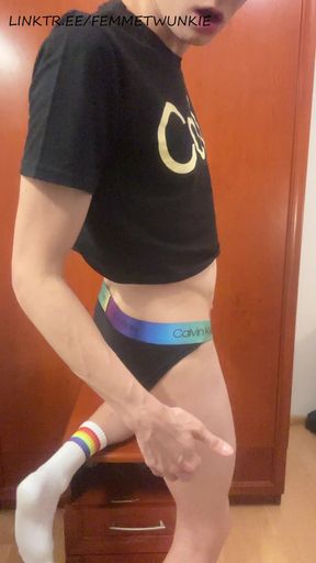 My hole got wrecked by this big toy again 😈