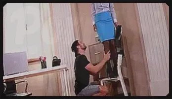 Seductive Secretary Kinuski in Office Passion