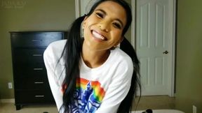 Pinay Teen Blowjob and Anal for Stepdaddy Cash