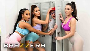 Brazzers - Jenna Foxx and Vanna Bardot Show off Their Sexiest Moves in Jenna's Hot Body with Jasmine Wilde