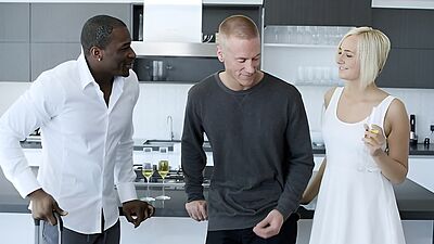 BLACKED Cheating Blonde Wife Kate Englands first BBC