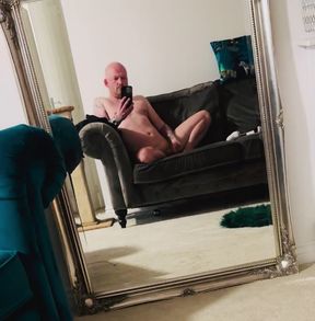 Me edging getting ready to breed my twink