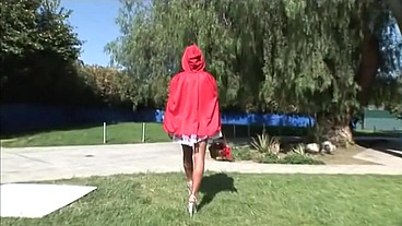 Little Red Riding Hoe In the Playhouse