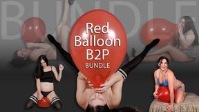 Red Balloon B2P Bundle - 17 Inch Crystal Balloons Blow2pops - Kylie Jacobs - MP4 720p HD