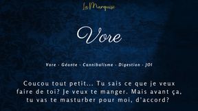 French Audio Porn   JOI before I eat you and digest you