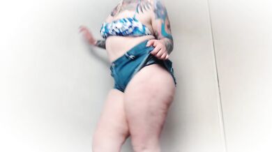 FREE PREVIEW Big Ass MILF Striptease and Solo Masturbation starring Rem Sequence