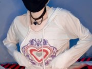 JUDE LYNX — SHY PETITE FTM SHOWS HIS BOOBS